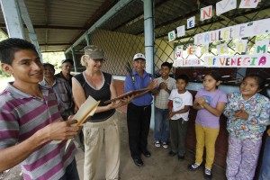 Paulette at the School