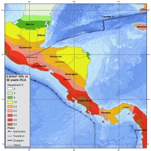 Amérique Centrale Risque Sismique et Activité Volcanique