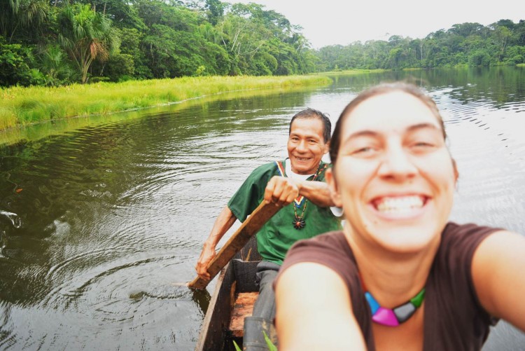 avec Fauster Communauté Shayari Amazonie Equateur