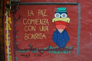 La Paz comienza con una sonrisa