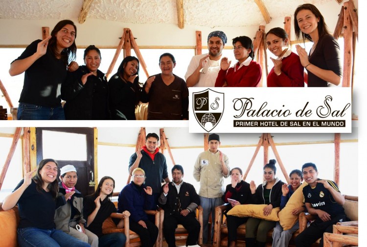 Turismo Sostenible Palacio de Sal Uyuni Bolivia